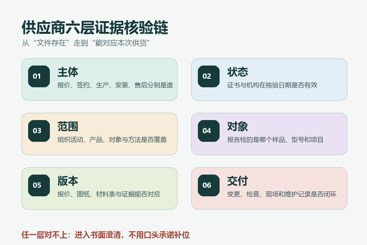 无动力游乐设备供应商六层证据核验链
